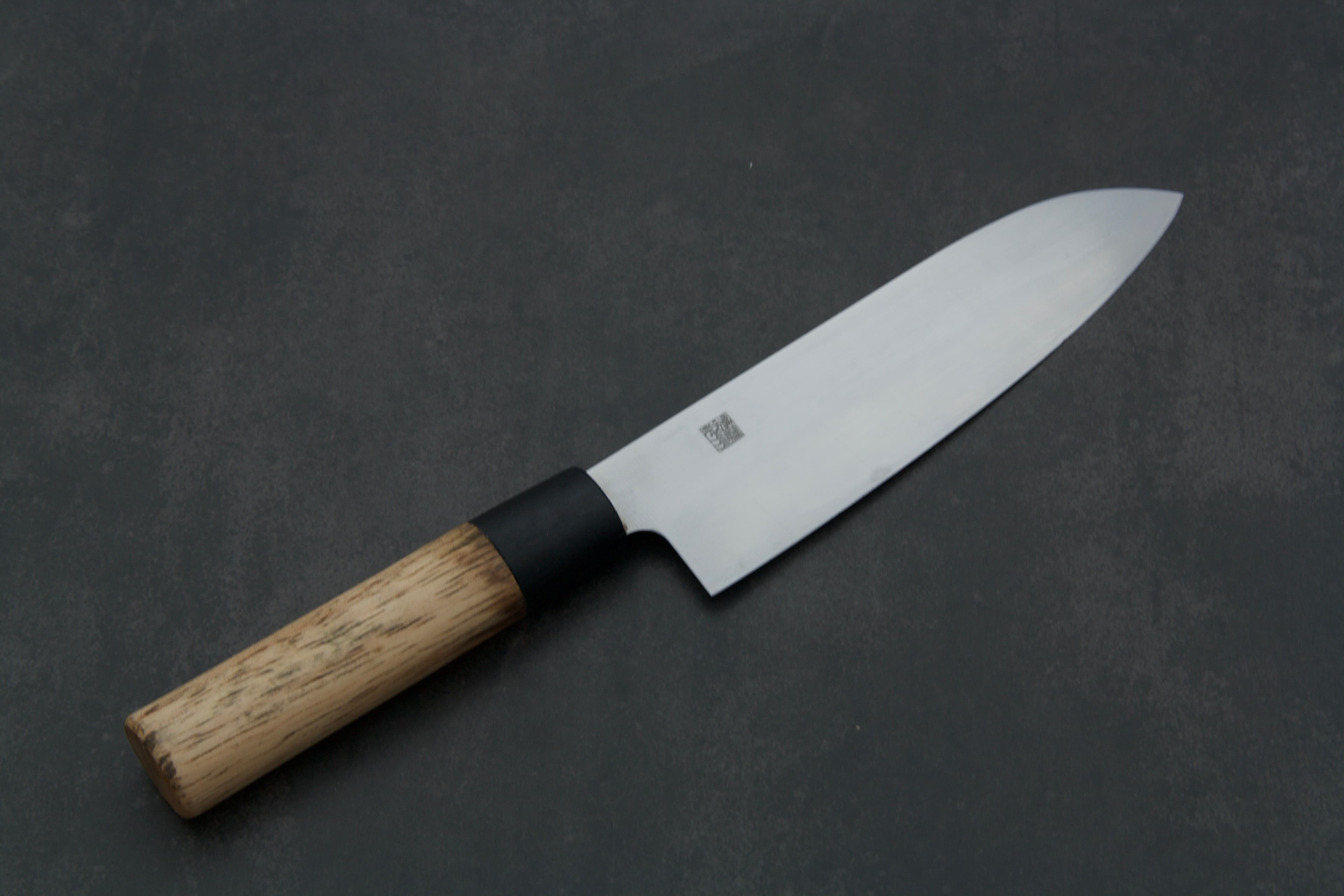 Restaurert Santoku Rustfritt stål WA håndtak 17cm